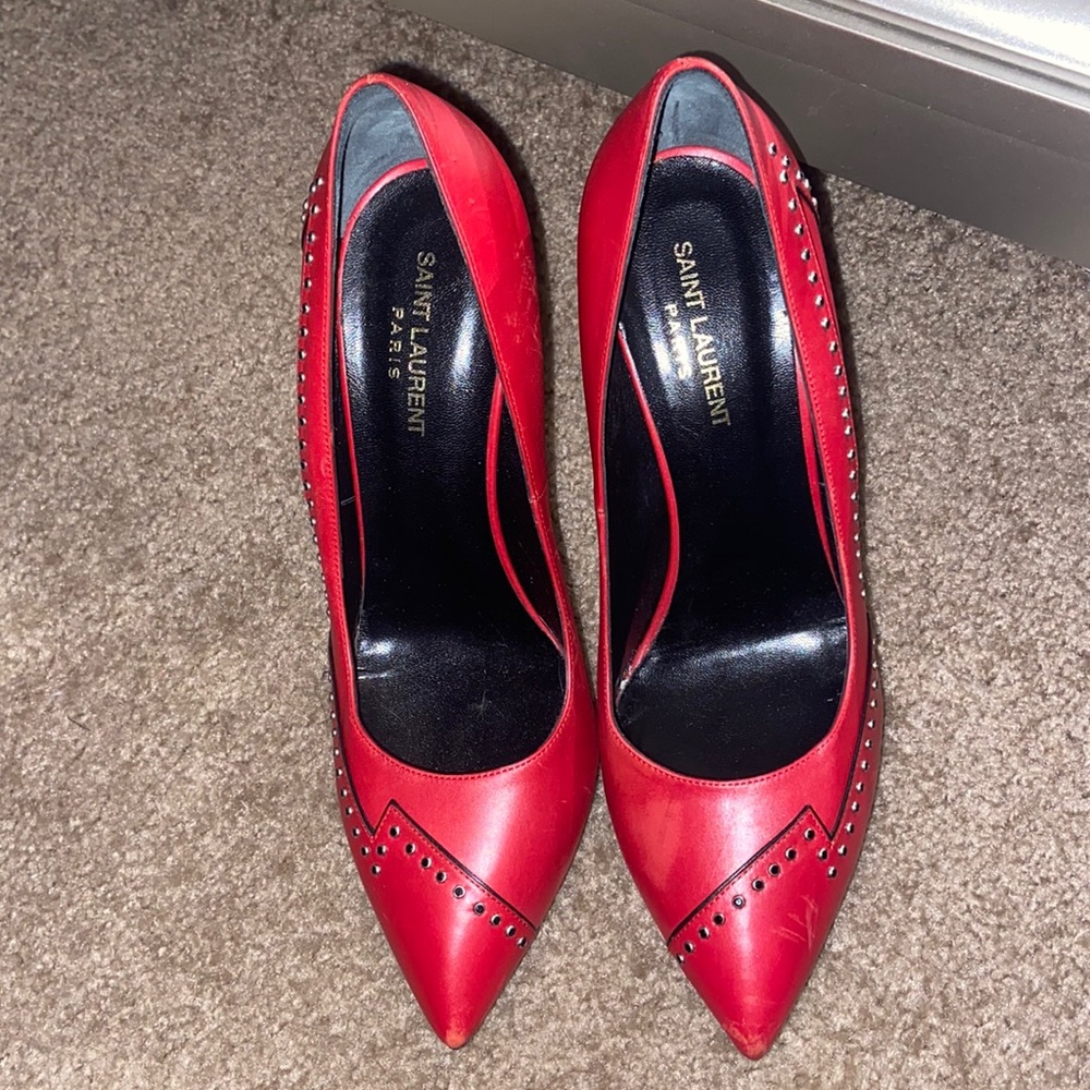 Saint Laurent studded pumps size 42